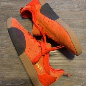 Orange Adidas Shoes